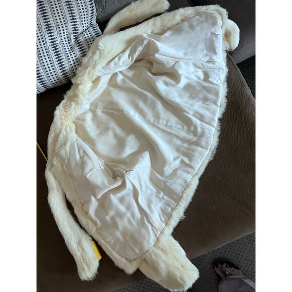 Vtg rabbit fur jacket, see pictures for condition, fits like a S - Picture 9 of 13